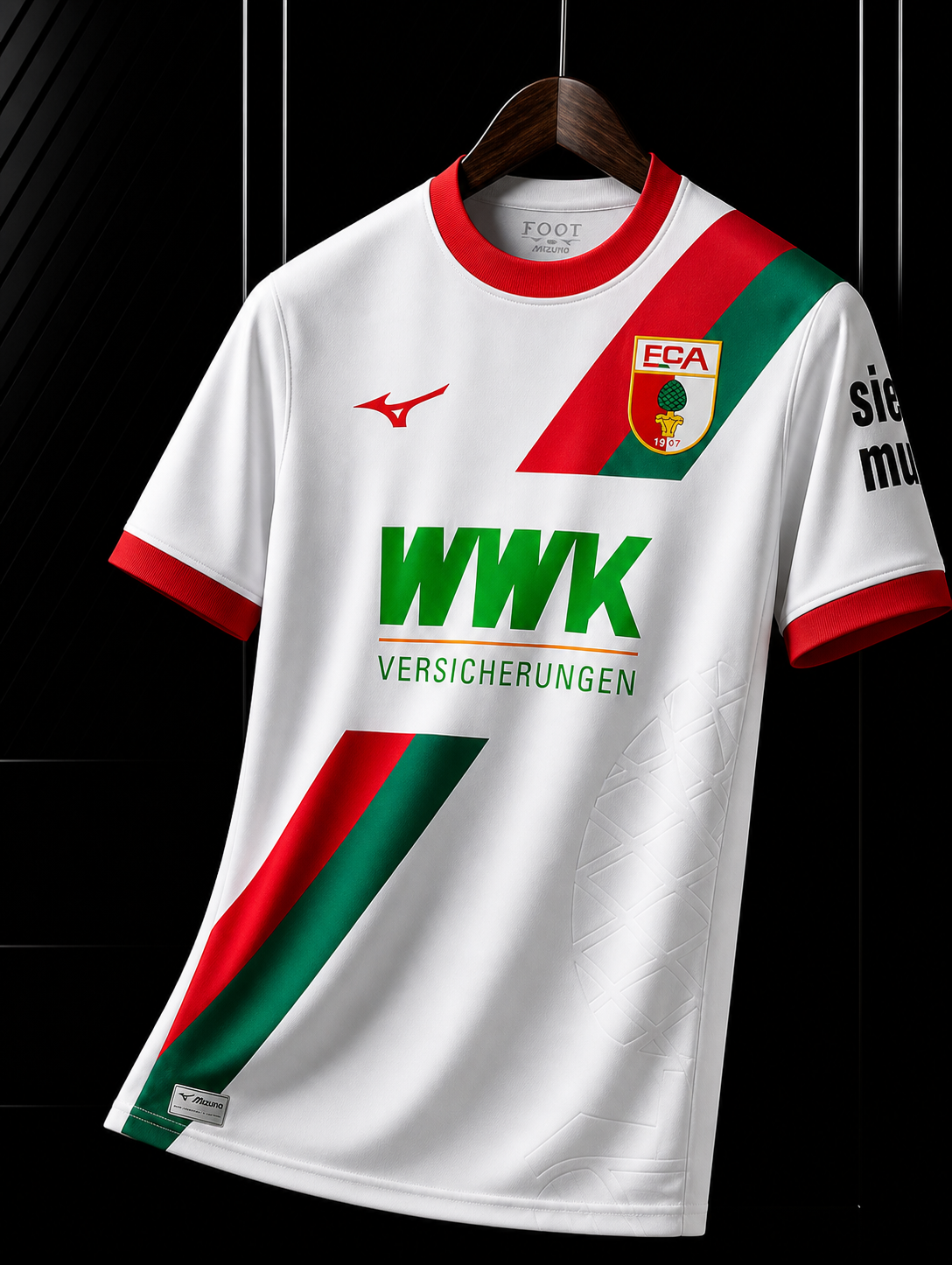 Maillot Augsburg Domicile (2025-2026)