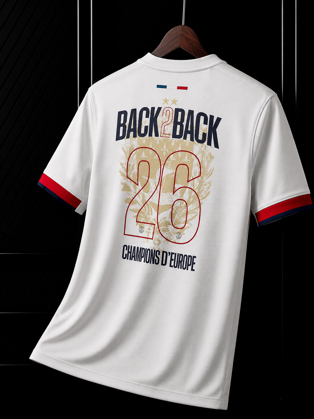 Maillot Back 2 Back Paris Extérieur 2026